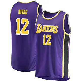 Los Angeles Lakers Men's Vlade Divac Purple Swingman 2018/19 Jersey - Statement Edition