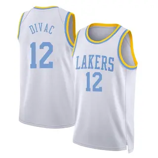 Los Angeles Lakers Men's Vlade Divac White Swingman Classic Edition 2022/23 Jersey