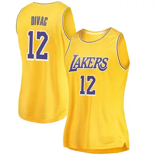 Los Angeles Lakers Women's Vlade Divac Gold Swingman 2018/19 Jersey - Icon Edition