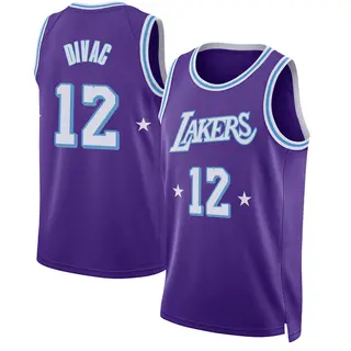 Los Angeles Lakers Youth Vlade Divac Purple Swingman 2021/22 City Edition Jersey